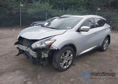 2018 Nissan Murano Platinum from USA, damaged, VIN 5N1AZ2MH4JN182002